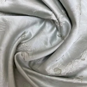 Beautiful Polyester Relief Sculpture Brocade Fabric for Wedding Dresses Garments Girls Clothing Tear-Resistant Jacquard Style