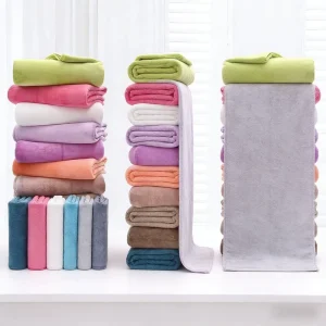 Beauty Salon Special Bed Making with Hole Large Towel Massage Physiotherapy Sheet Thickening Absorbent Hole Bath Towel Making