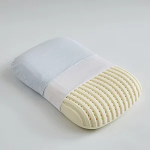 Bed Latex Pillows for Side Back Stomach Sleeper with Breathable Cover Extra Soft Bedroom Neck Pillow for Sleeping