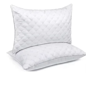 Bed Pillows for Sleeping(2 Pack) Luxury Hotel Collection Gel Pillow Good for Side and Back Sleeper & Hypoallergenic