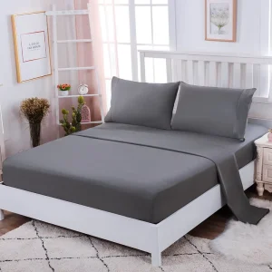 Bed Sheets Set Bed Sheets Set Hotel Cotton Grounding Bed Sheet and Pillow Case Set