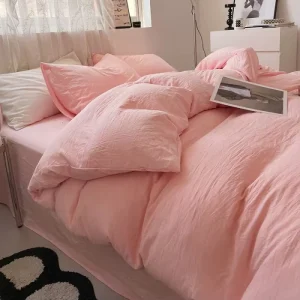 Bedding Comforter Sets Duvet Cover Bedsheets Set with Pillowcase Bedding Linens Set for Queen King Bed Edredones De Cama