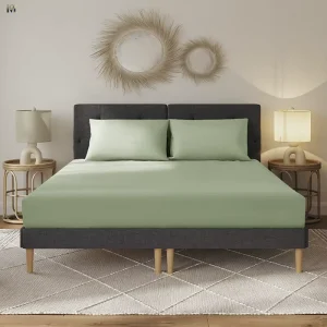 Bedding Fitted Sheet Wedding Bed Skirt Set 100% Cotton Soild Color Design Bedding Bed Cover with Minimalist Home