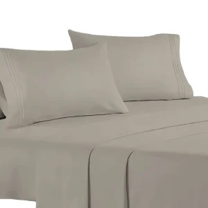 Bedding Pillowcase Factory Microfiber Embroidery Sheet Set Deep Pockets