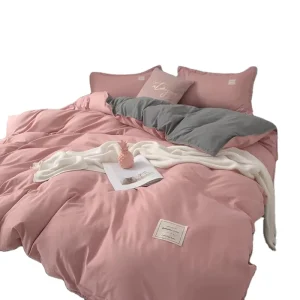 Bedding Set Bed Linen 2 Bedrooms Duvet Cover Bedspread on the Bed Sheet Luxury Gray Queen Covers Super King Down Comforter Size