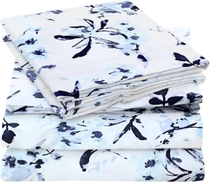 Bedding Set Double Sheets Soft Four Piece Bed Sheet Set Duvet Cover Queen Size Comforter Sets for Home for Adult