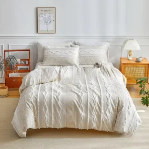 Bedding Set Quilt Cover Soft Comfortable Skin Friendly for Home and Hotel Use