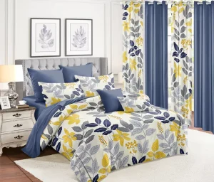 Bedding Set With Matching Curtains