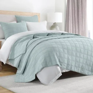 Bedding Set with Comforter Bed Sheet Bedspread Coverlet Set Quilting Technology 3 PCS Pillow Sham Quilt
