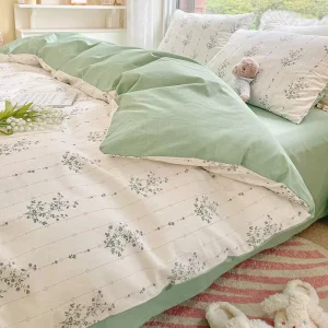 Bedding Set with Comforter Bed Sheet King Size Bedsheets Luxury Queen Space Fashion Quantity Cover Linen
