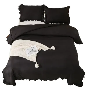 Bedding Soft and Smooth Comfortable Home Textile Three Piece Set