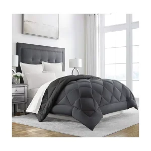 Bedroom Comforter Down Polyester Filled Comforter Set Queen
