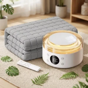 Bedroom Electric Heater Heating Mat Waterproof Washable Heating Felt Suitable for Winter Bedroom Electric Blankets
