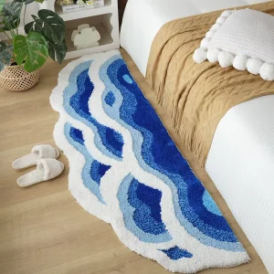 Bedroom Furry Runner Rugs