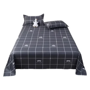 Bedsheet Multicolor Printing king Size Bedsheet Set Student Dormitories king Bed Comforter and Sheet Set
