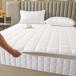 Bedsheet Waterproof Solid Color Mattress Cover Bed Fitted Sheet Bed Cover Home House Bedding Set Bedsheets Home