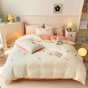 Bedsheets Bedding Set Luxury Comforter Duvet Covers Sets for King Size Bed
