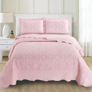 Bedspread Set Factory Direct Quilting Microfiber Bedding Quilts Coverlet for Bedroom Quilt Set