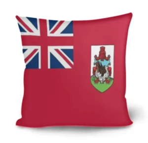 Bermuda Flag Patriotic Decorations Throw Pillow Covers Farmhouse Independence Day Cushion Case for Couch Sofa Home Decor