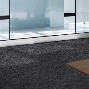 Bespoke Loop Pile Carpet Wall to Wall Custom Design Broadloom for Modern Office Interior and Commercial Space Renovation