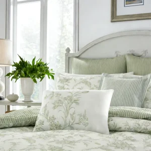 Bespoke Service Elegant Piece Sage Hypoallergenic Bedding Breathable Cooling Comforter Set OEKO TEX Certified Global Source