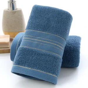 Best Quality Woven Eco Friendly Super Dry High Thickened Water Absorption Solid Color Adult Cotton Towel 35*75cm Hotel Home Use