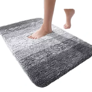 Best Seller Microfiber Bath Mats Anti Slip Plush Feature & Customized Sizes for Home Use Low Prices GOOD QUALITY