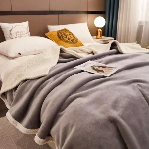 Best Seller Super Warm Woven Soft Plush Luxury Thick Blanket 200x230cm for Winter Beds Fleece Throws