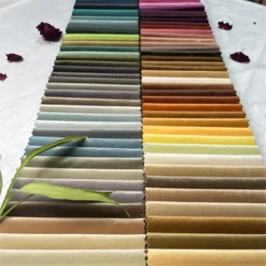 Best selling Dutch Velvet Sofa Fabric 100% Polyester Fiber Durable Wrinkle resistant Comfortable Home Textile