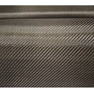 Biaxial Woven Twill Basalt Fiber Fabric Abrasion Resistant Lightweight for Industry & Car Use