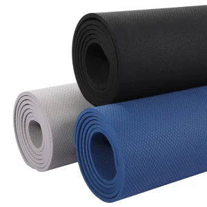 Big Size Gym Use Exercise Custom Logo Fitness 6mm Eco Friendly Non Slip TPE Yoga Mat