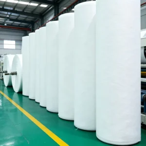 Biodegradable Viscose Breathable Spunlace Nonwoven Fabric Disposable Spunlace Non Woven Fabric for Wet Wipe