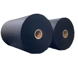 Black 100% Polypropylene Waterproof Breathable Lightweight Anti static Flame Retardant Non woven Fabric for Furniture Lining