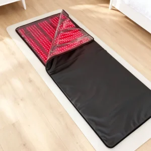 Black Far Infrared Sauna Blanket Thermal Spa High Efficiency Carbon Fiber Heating Safe Low EMF Home Salon Equipment