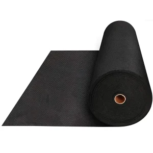 Black Geotextile Landscape Fabric Ground Cover Weed Control Garden Barrier