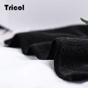 Black Microfiber Car Cleaning Towel Anti Scratch Car Wash Microfiber Cloth Water Absorbent Car Drying Towel for Auto Care