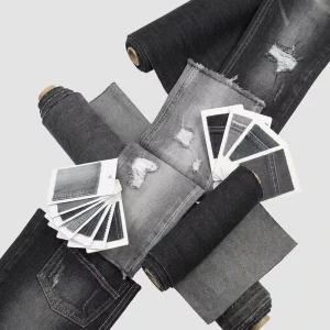 Black Non Stretch 10oz High Cotton Denim by the Meters