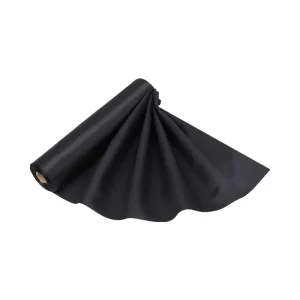 Black Satin Fabric Roll 100% Polyester 29cmx20m Luxury Soft Silky Shiny Anti-Static Medium Weight