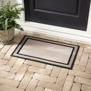 Blank Sublimation Racetrack Polyester Rubber Door Mats for Sublimation