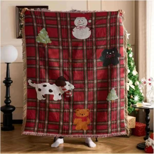 Blanket Design Simple Blankets Polyester Cotton Unique Classic Lovely Halloween Christmas Patterns Tapestry