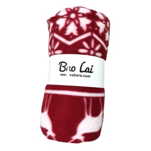 Blanket Print Fleece Christmas Printed Fleece Personalized Custom Throw Blanket