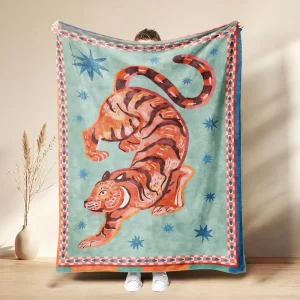 Blankets Flannel Blanket Animal Style Natural Themed Kids Nap Blanket All Season Arcade Flannel Throw Soft