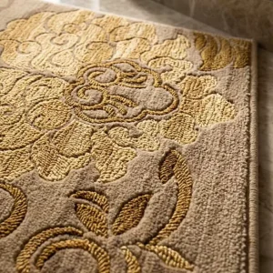 Blended Yarn Commercial Grade Carpet Tiles 50x50cm Non Slip Cushioned Backing for Hotel Living Room
