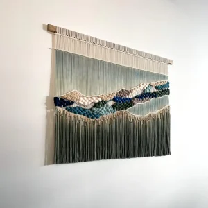 Bohemian Handwoven Home Decor Macrame Tapestries Art Wall Decor for Home Wall Living Room