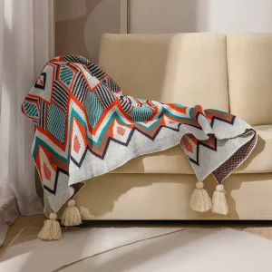 Bohemian Sofa Towel Carpet Home Decoration Ethnic Style Bed Tail Air Conditioning All Season