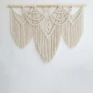 Boho Decor Macrame Wall Hanging Large Handmade Tapestry for Bedroom Living Room