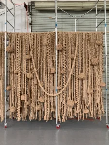 Boho Grey Macrame Wall Hanging