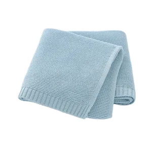Bojay New Type Soft Girls Boys Newborns Swaddle 100% Cotton Kids Throw Knitted Baby Blanket