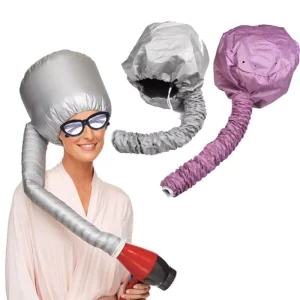 Bonnet Hood Hair Dryer Attachment Extra Hair Drying Cap for Handheld Hair Dryer Deep Conditioning and Drying Heat Cap