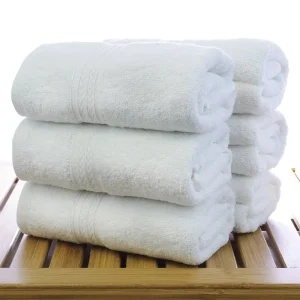 Boutique Medium Size Woven Hand Towels 30×15 400gsm Microfiber Eco-Friendly Quick-Dry Solid Color Water Bathcotton Towels 17×30